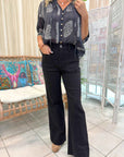 Suka Straight Leg Jeans Black