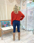 Suka Skinny Pleaded Leg Jeans Dark