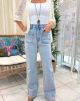 Suka Wide Leg Jeans Light Wash