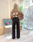 Suka Wide Leg Jeans Brown
