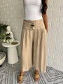 3/4 Pleaded Pants