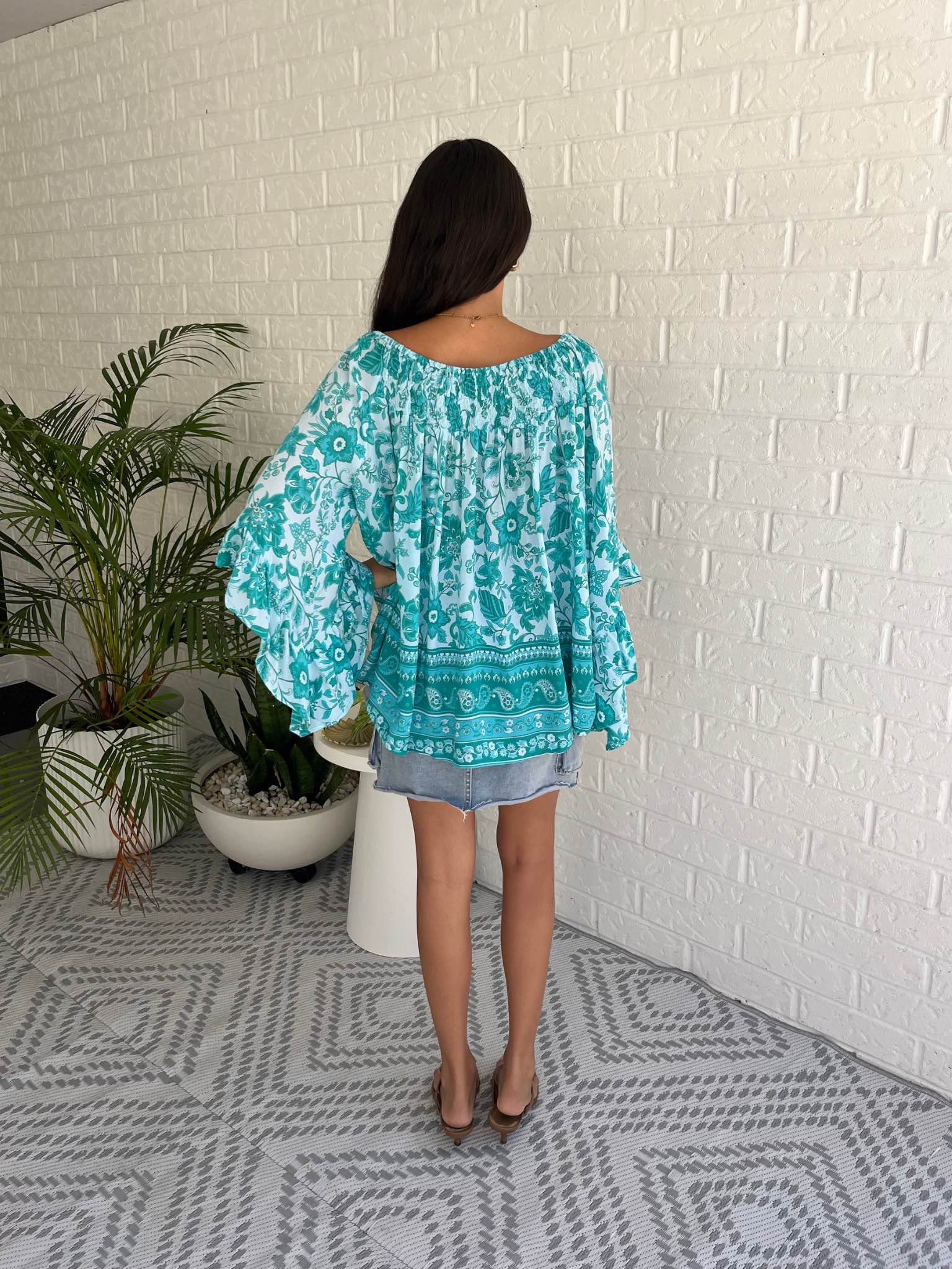 Angel Wing Top