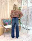 Suka Straight Leg Jeans Dark Wash