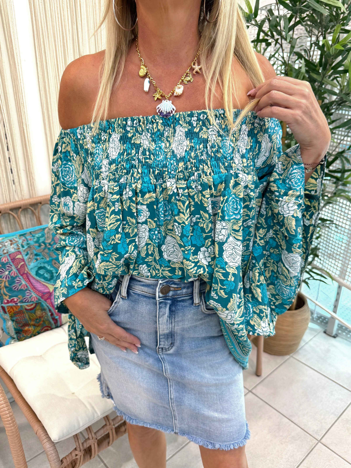 Angel Wing Top