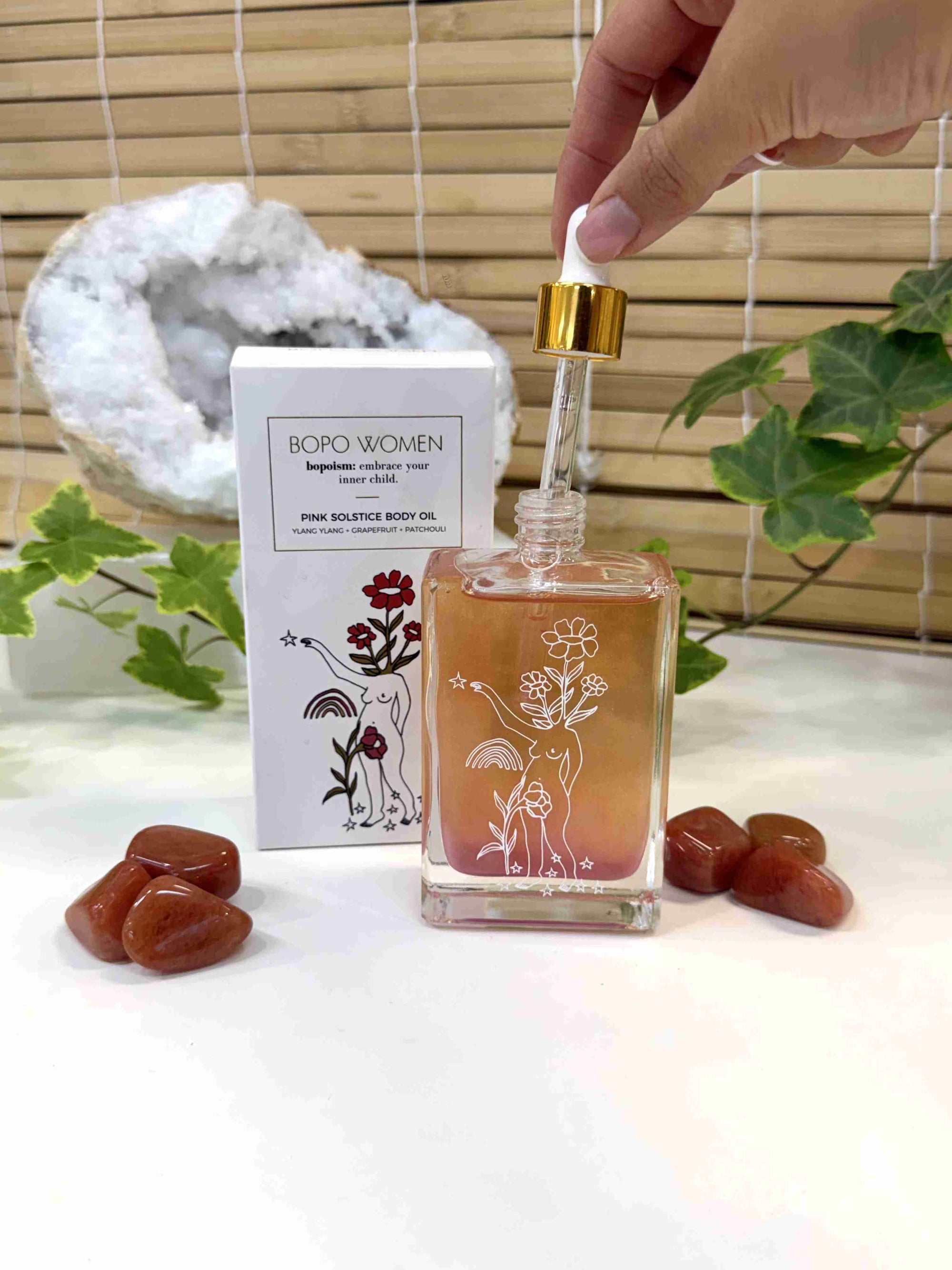 Bopo Oil | Pink Summer Solstice Body Oil