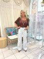 Suka Wide Leg Jeans White